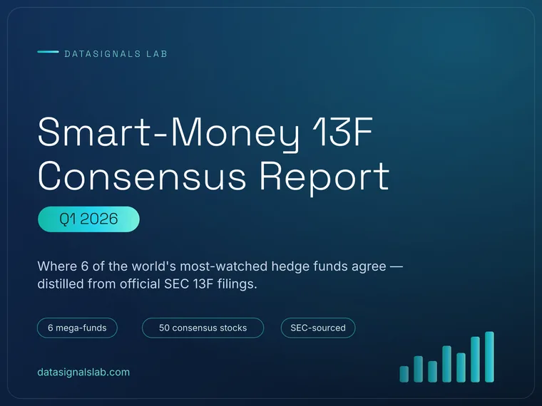 Smart-Money 13F Consensus report cover